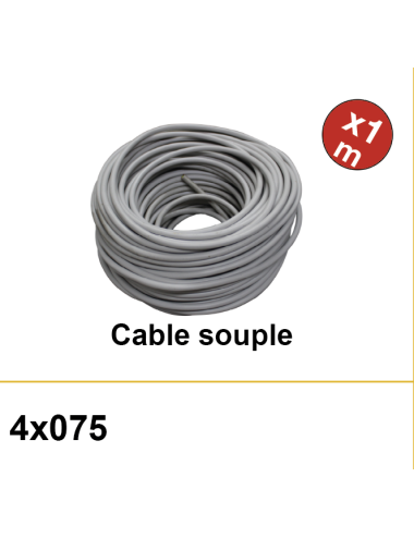 Flexible cable 4x0,75 (per...