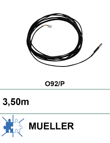 Sonde de température Mueller model O-92 et Model -P L:3,5m
