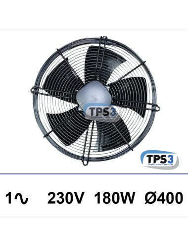 Ventilateur sur grille TPS3 1x230V 180W Ø400mm