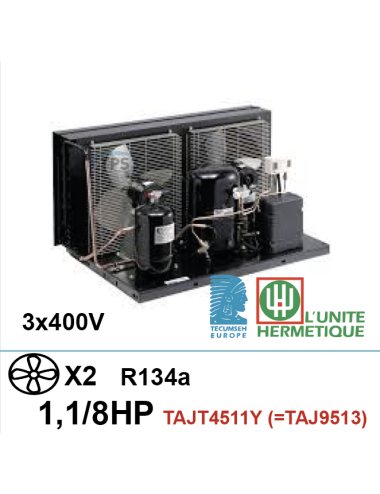 Groupe frigorifique UH TAJT4511Y R134a 1.1/8Ch (:TAJ9513)