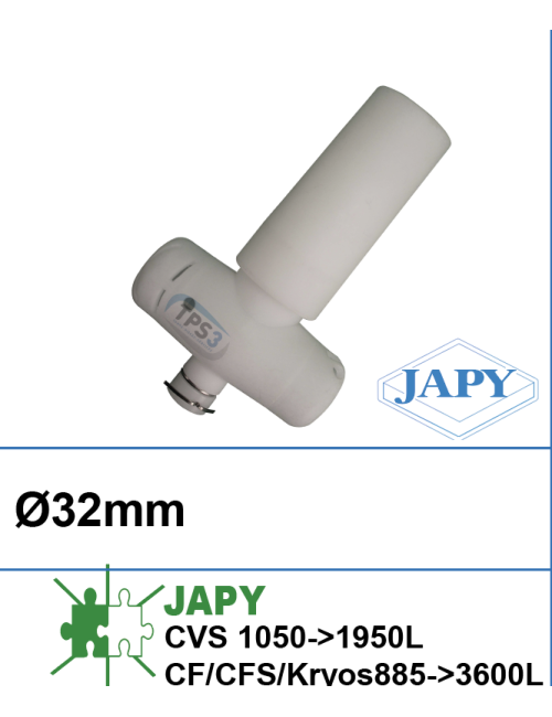 Diffuseur rotatif Japy plastique 2 trous