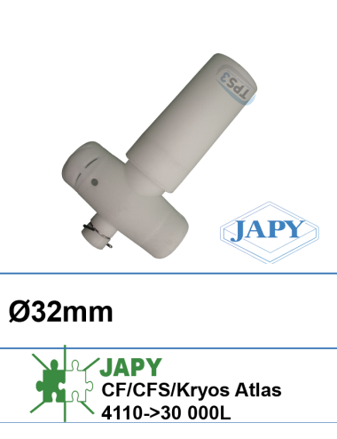 Diffuseur rotatif Japy plastique 1 trou