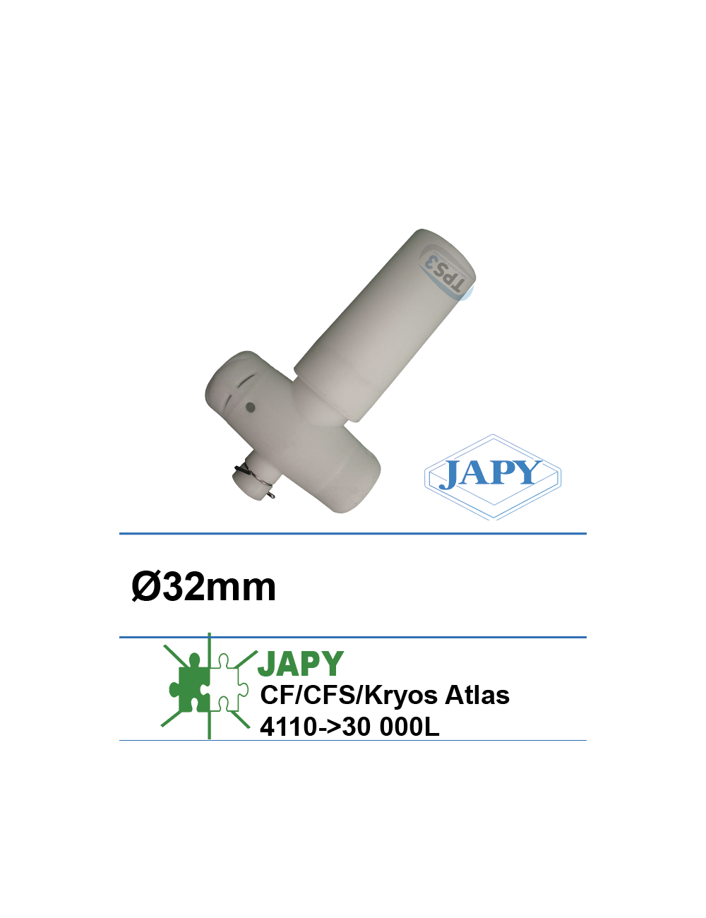 Diffuseur rotatif Japy plastique 1 trou