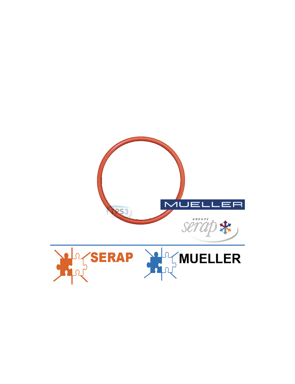 Joint pour bol à produit lessiviel Serap/Mueller