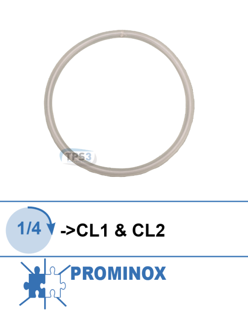 Joint pour bol à produit lessiviel 1/4 tour Prominox CL2