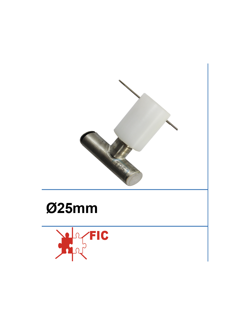Diffuseur rotatif adaptable FIC/Prominox inox D25