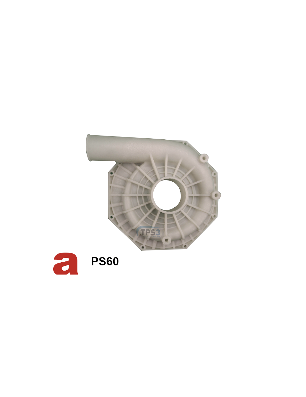 Volute pour pompe de lavage Hanning PS60/PS15