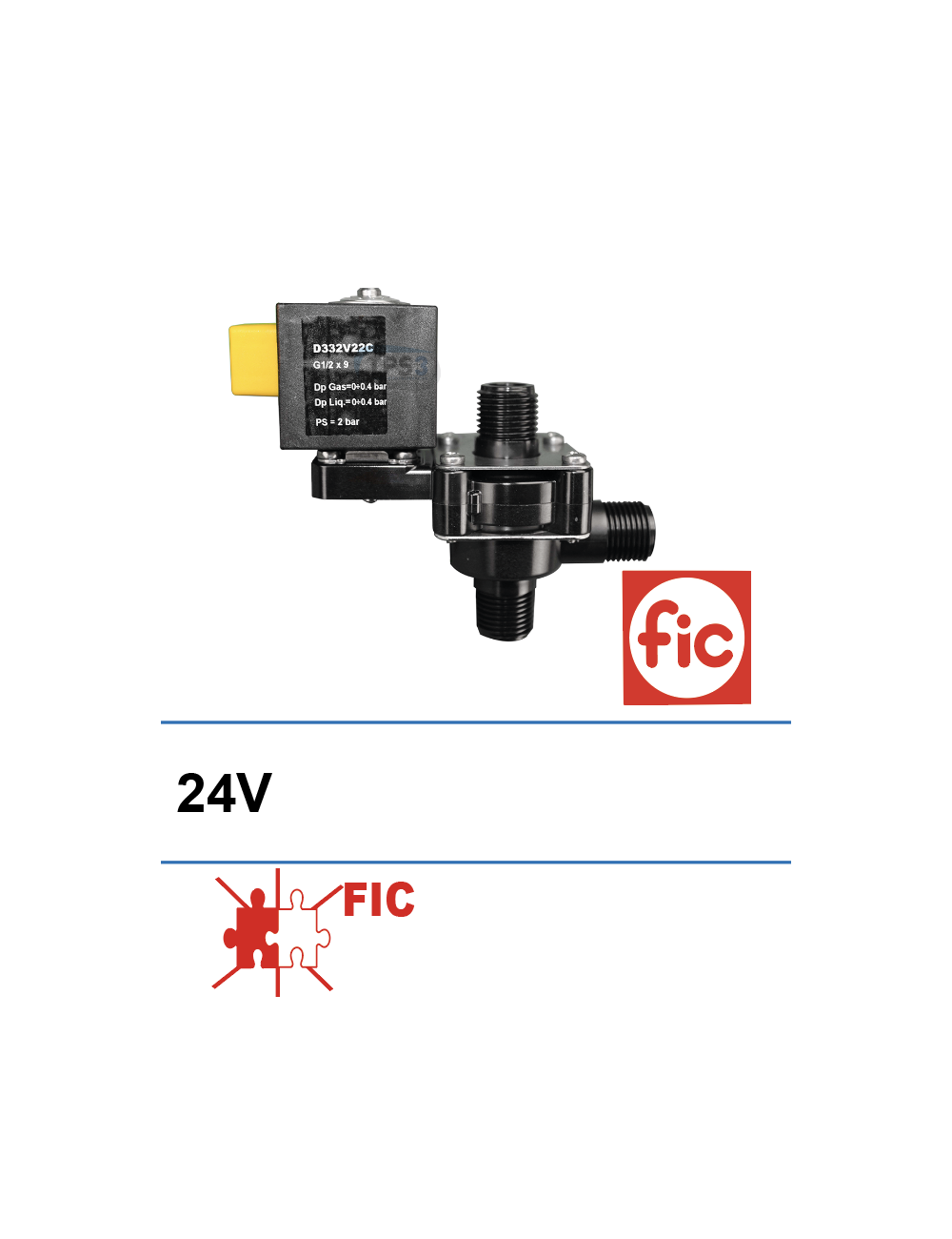 Electrovanne 3 voies 24V SIRAI