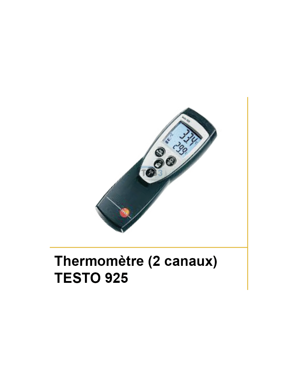 Thermomètre TESTO 922 (2 canaux)