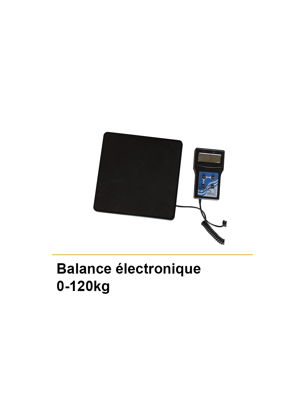 Balance électronique 0-120Kg