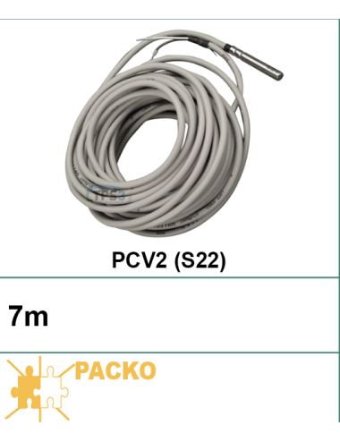 Sonde de température Packo PCV2 L:7m