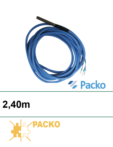 Sonde de température Packo bleue iControl L:2,5m