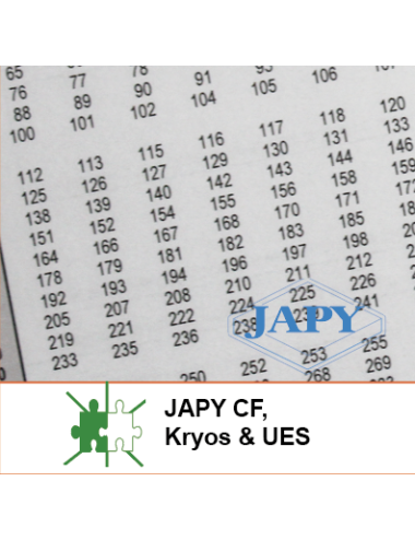 Barème de jauge Japy UE- CF-KRYOS