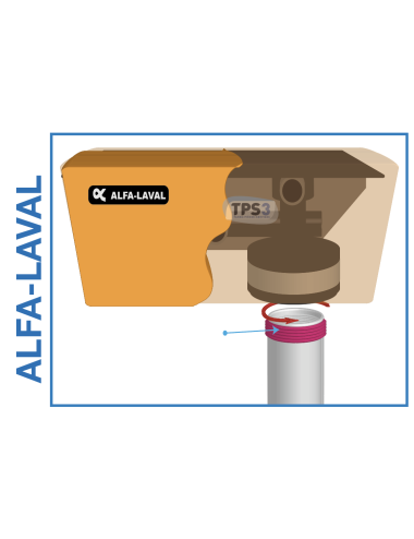 Bol à produit lessiviel 2 en 1 Alfa-Laval & Japy