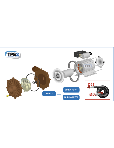 Volute pour pompe TPS 50-37