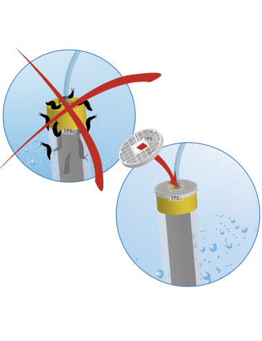 Filtre de propreté pour détection de niveau d’eau Serap