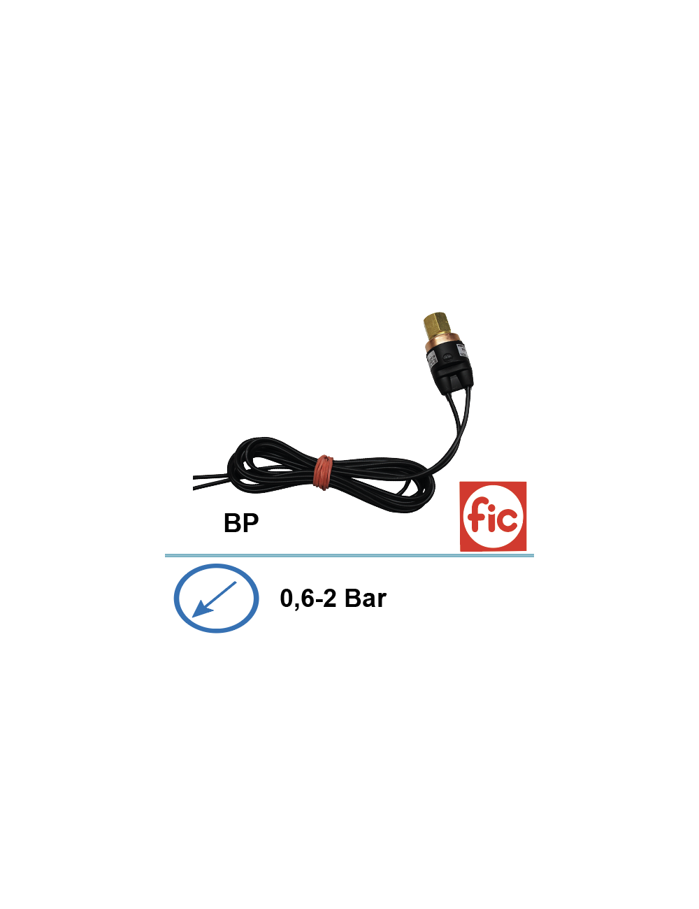 Pressostat BP  0,7-1,7B (FIC)