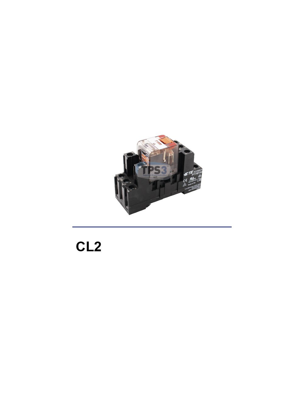Support + relais pompe de lavage CL2