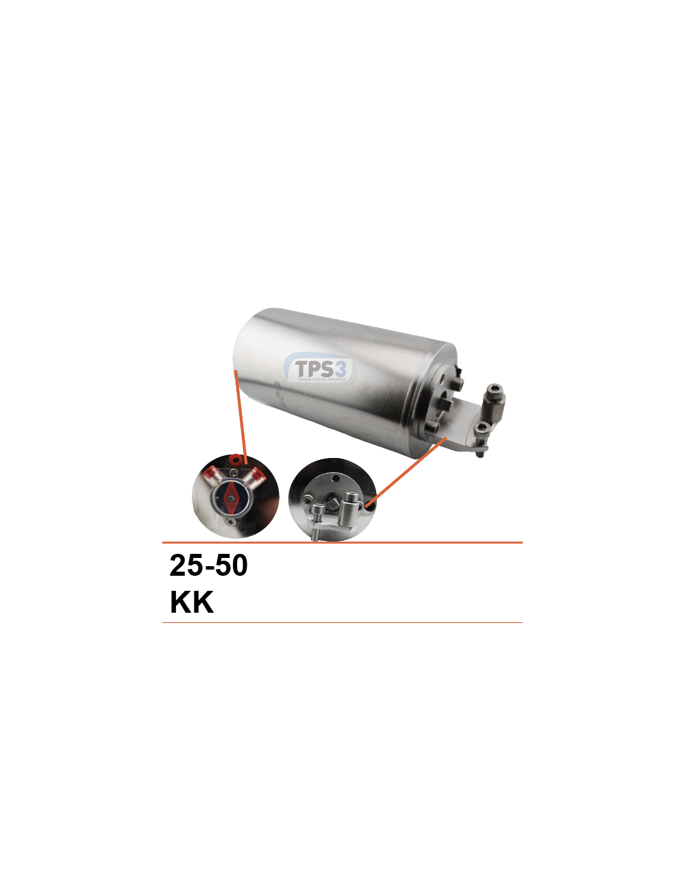 Opérateur pneumatique vannes KK (DN 25- DN 50)