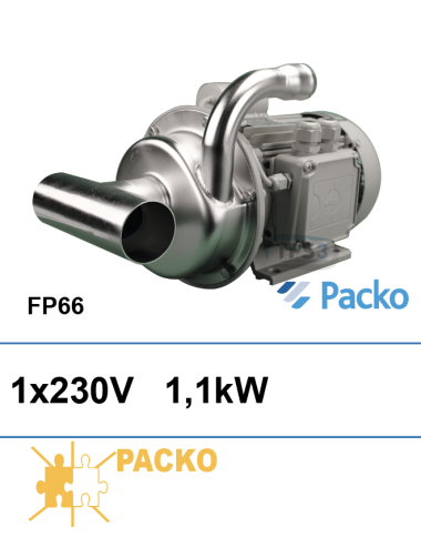 Pompe de lavage Packo FP66 1,1Kw sortie 83 