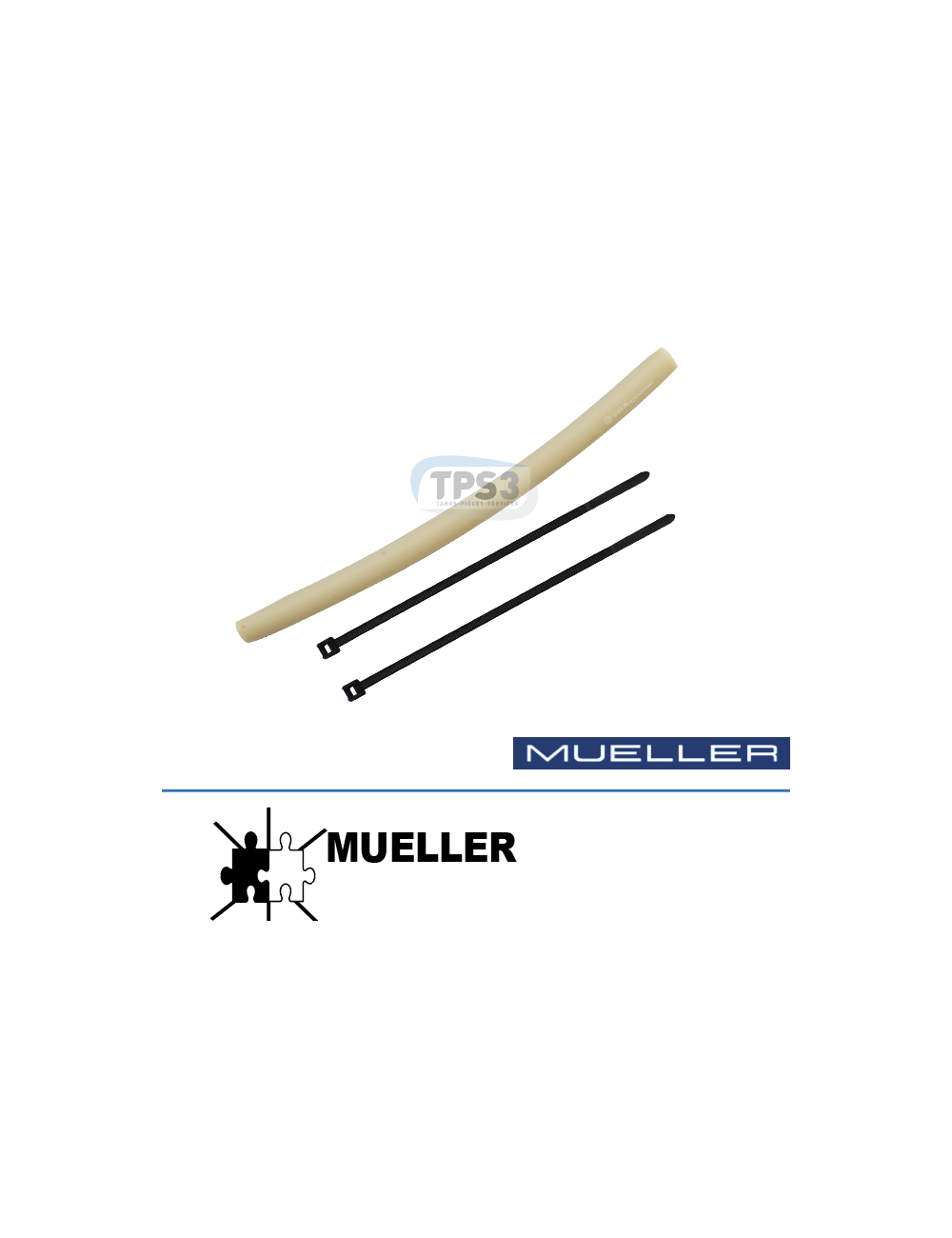 Tube interne sans embout pour pompes doseuses Mueller MIII / MTC