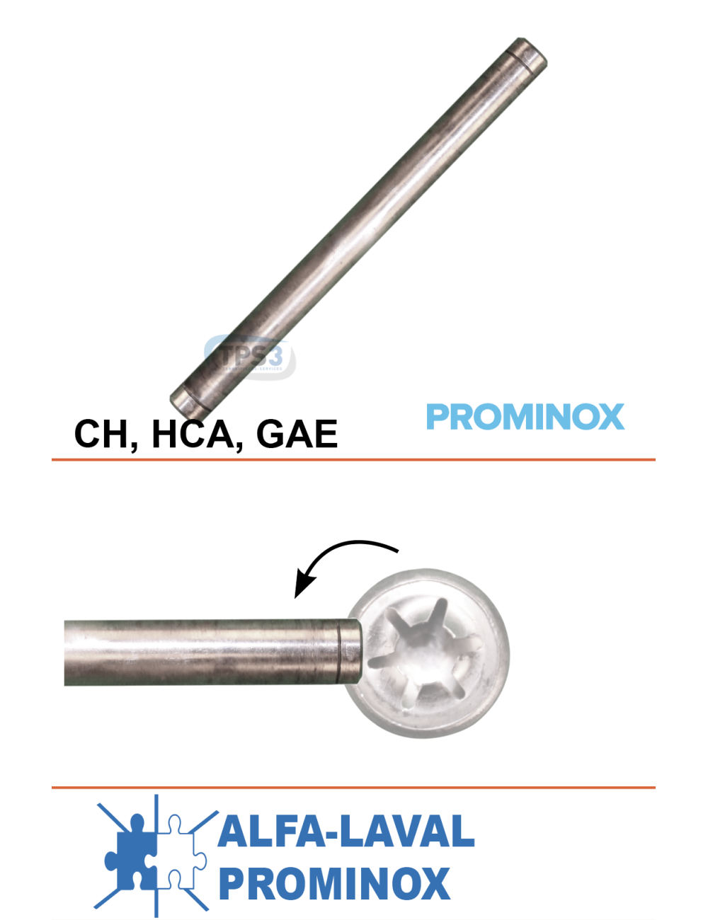 Axe de porte CH, HCA, GAE