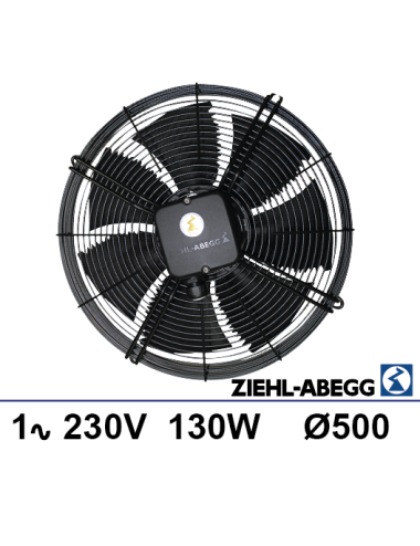 Ventilateur sur grille Ziehl-abegg 1x230V 760W Ø500mm