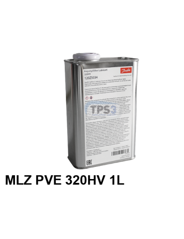 Huile frigorifique danfoss MLZ type PVE 320HV bidon de 1L