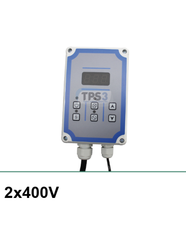 Thermostat électronique TPS3 400V multifonctions