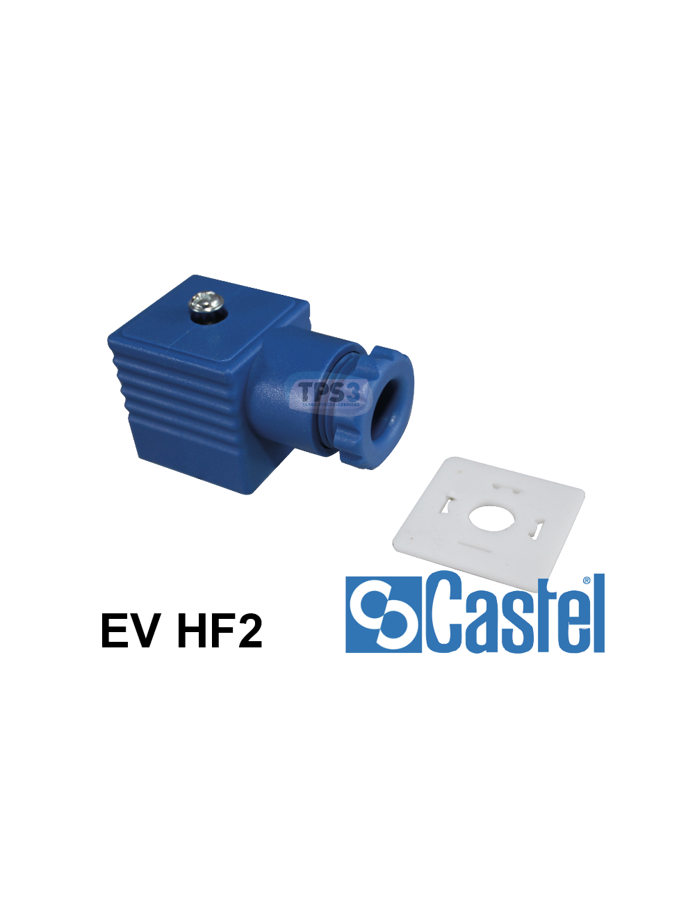 Connecteur bobine EV Castel HF2