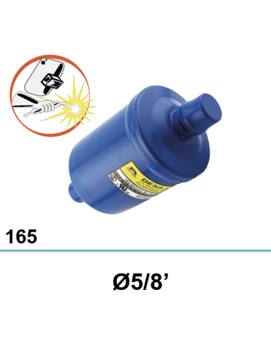 165 Ø 5/8 drier, solderable