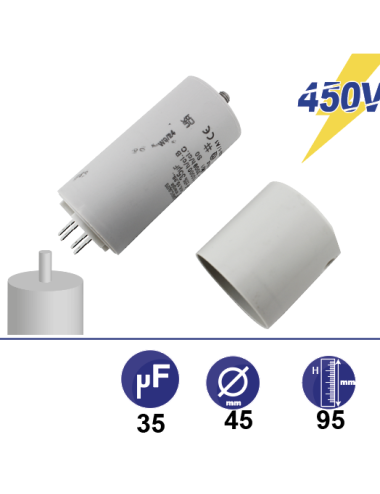 Condensador de 35µf con...