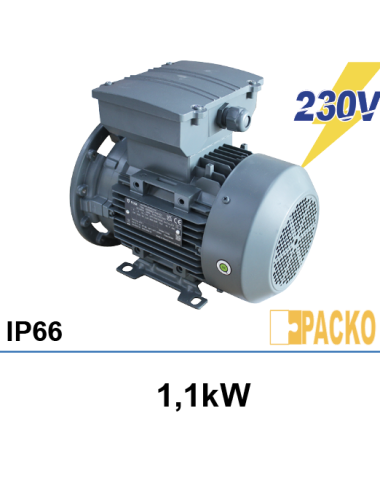 Motor eléctrico 1,1Kw 230V...