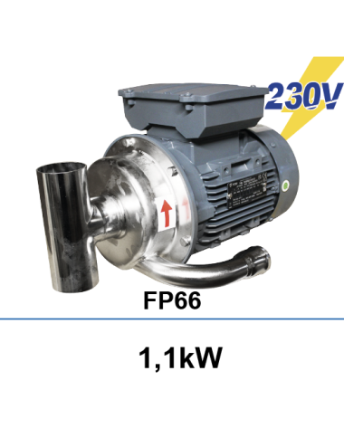 FP66 wash pump 1,1Kw output...