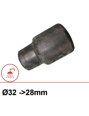 Réduction caoutchouc Ø 28 à 32