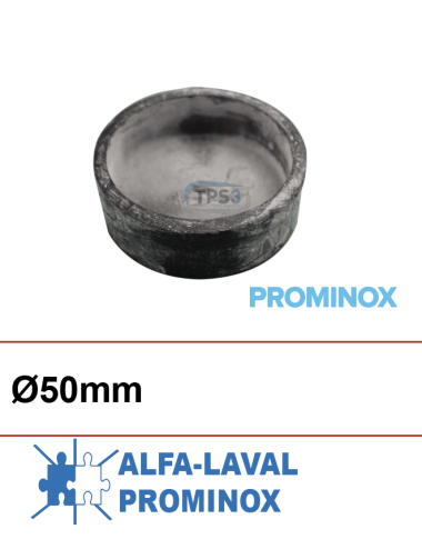 Bouchon caoutchouc entrée de lait Alfa-Laval/Prominox Ø55/49