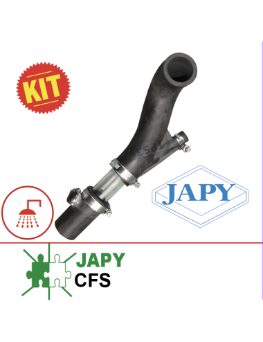 Tuyauterie porte sonde Japy M1F2/2