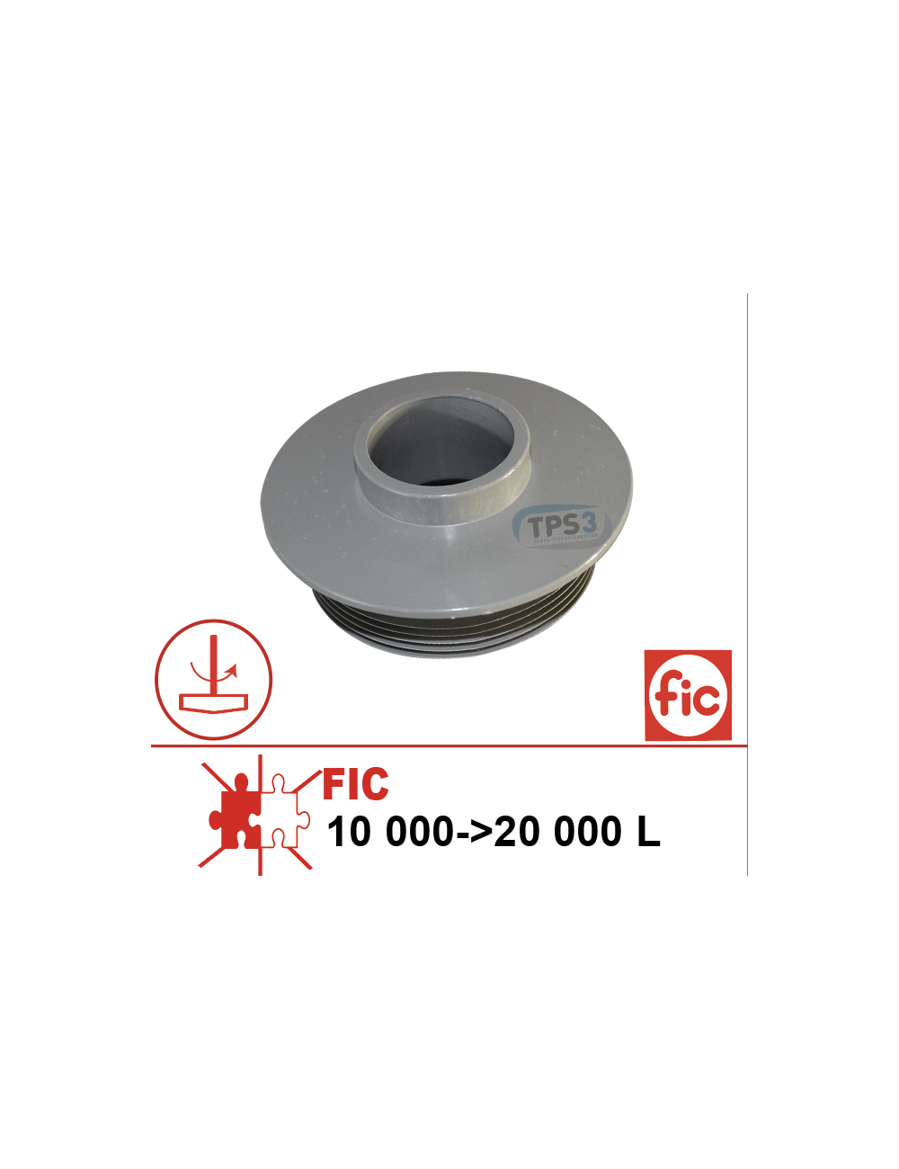 Joint de passage agitateur FIC (10000-20000L)