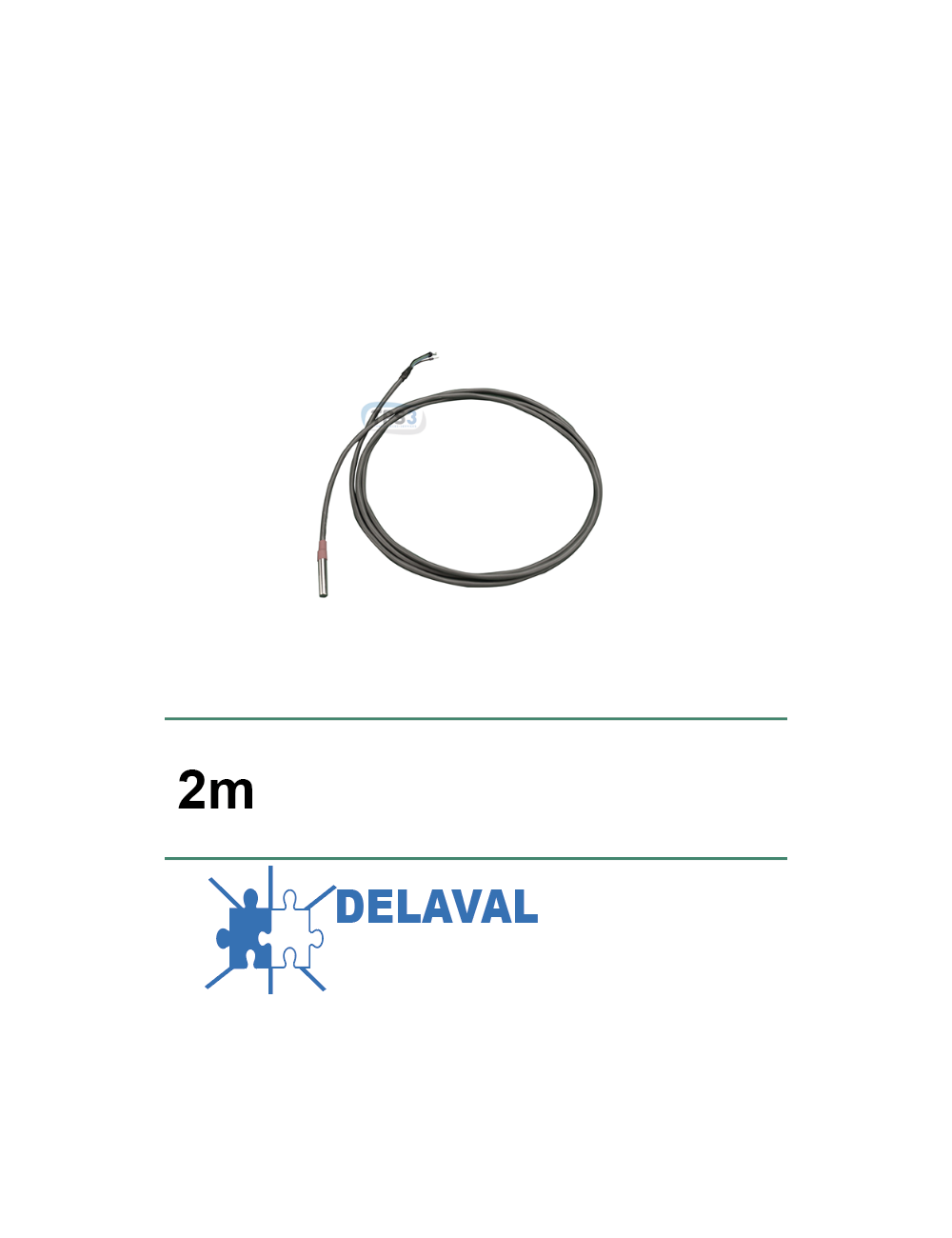 Sonde de température adaptable Alfa-Laval / DeLaval Hygenus L:2m