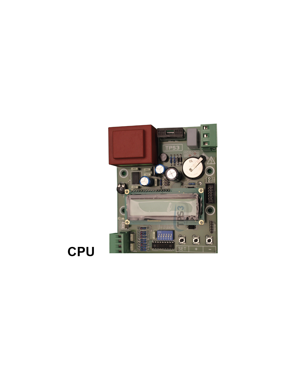 Carte électronique affichage/clavier programmateur de lavage TPS3