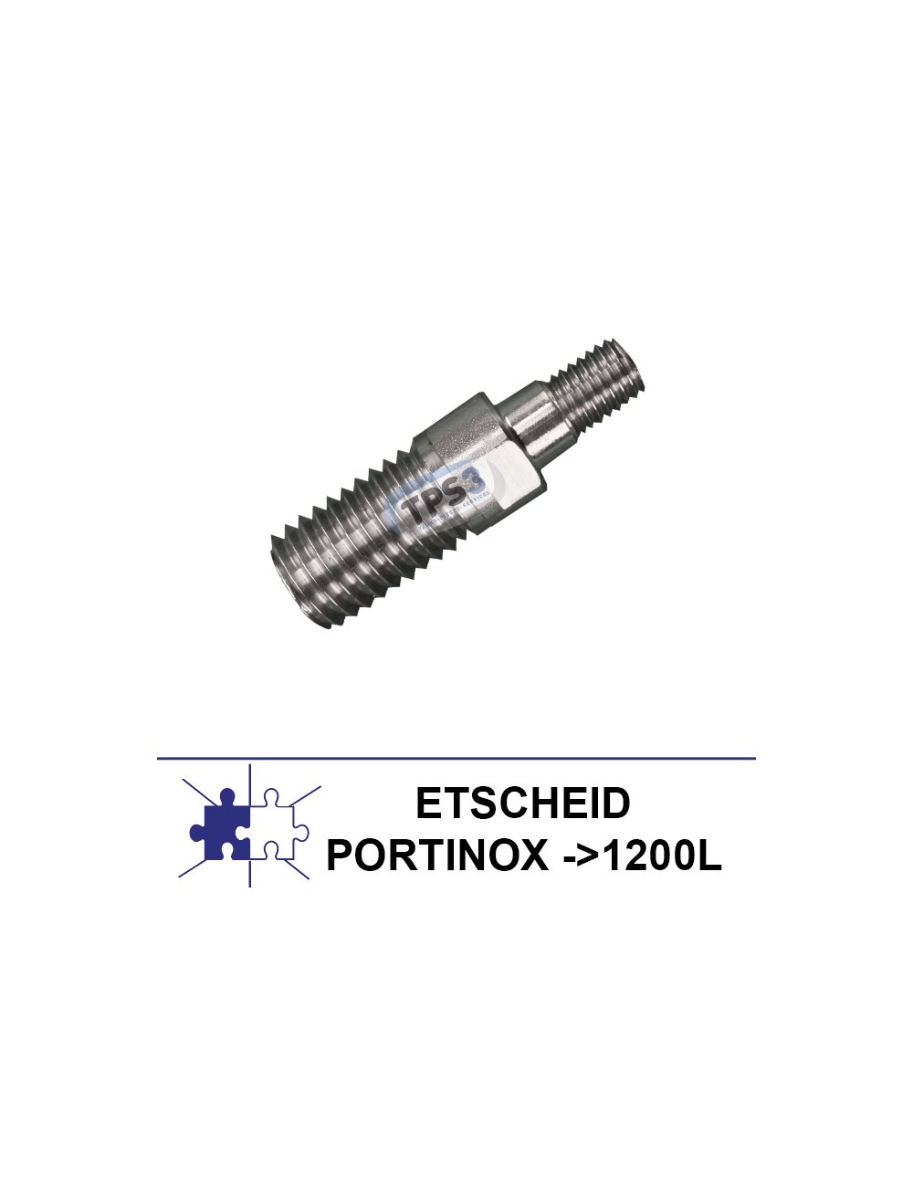 Arbre pour motoréducteur universel adaptable Etscheid/Portinox
