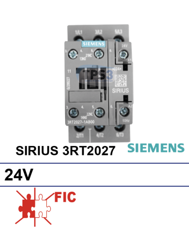 Contacteur SIRIUS 3RT20271AB00 24V